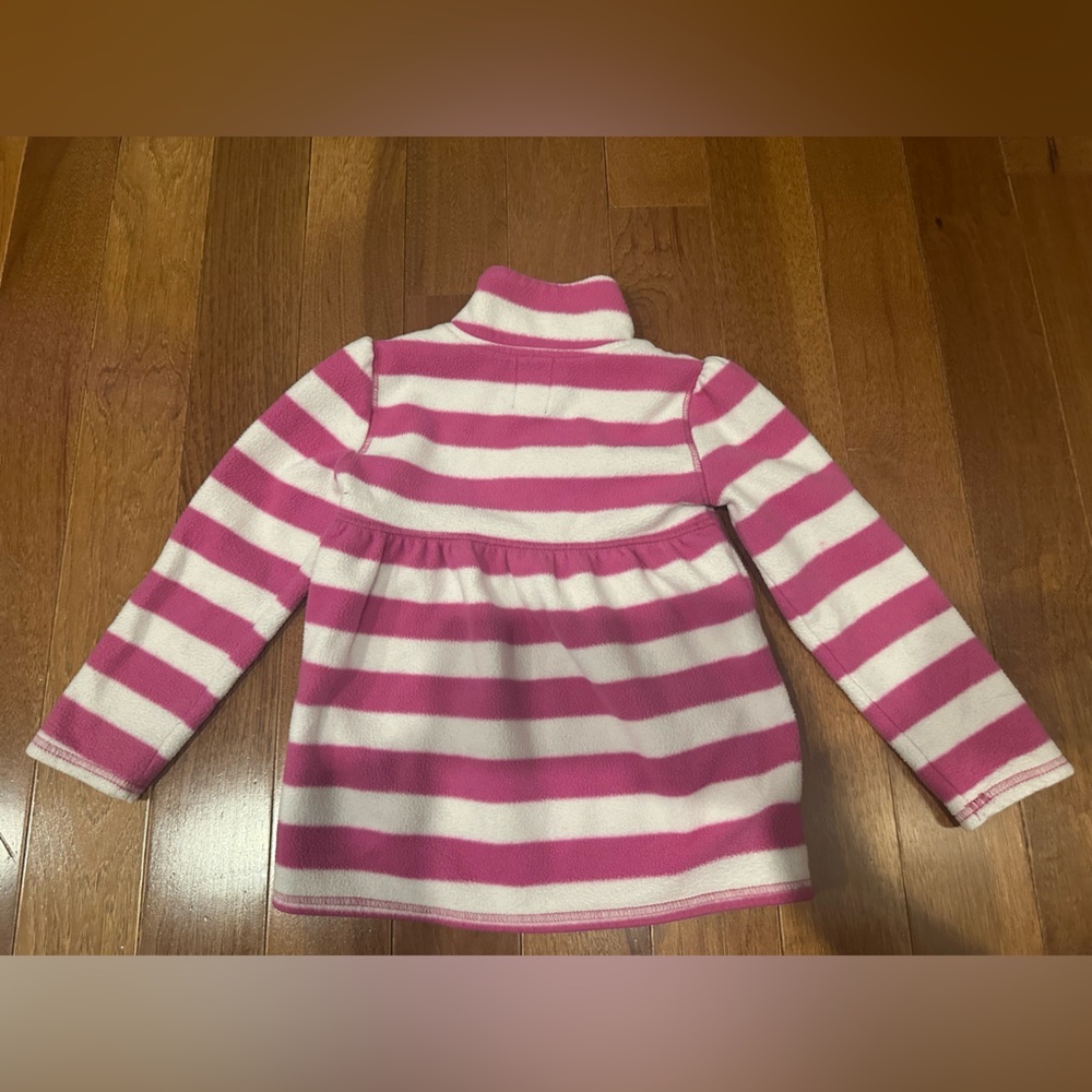 Old Navy Pink and White Striped Sweater - Picture 3 of 4